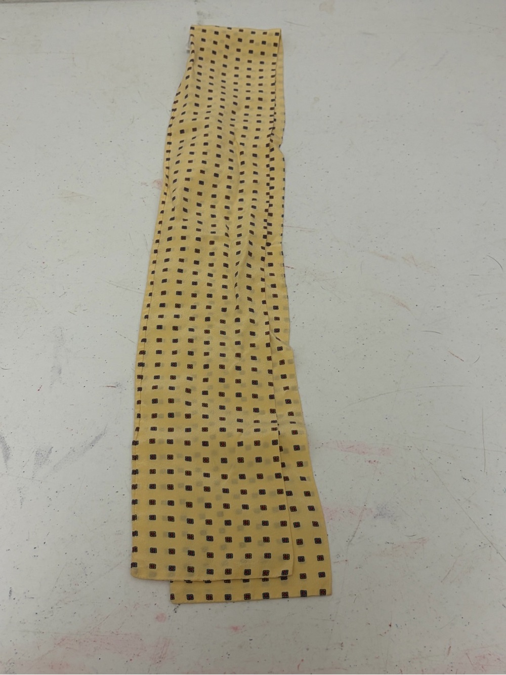 100% Silk Square Pattern Scarf - Hong Kong